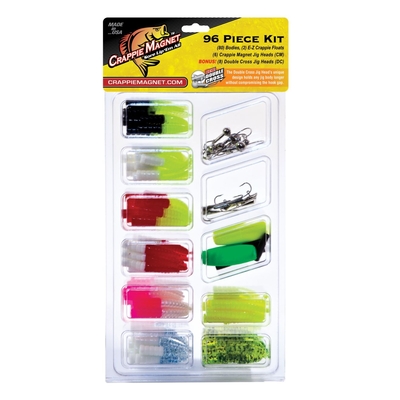 Leland Lures Crappie Magnet 96pc Kit